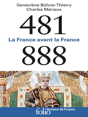 cover image of 481-888. La France avant la France